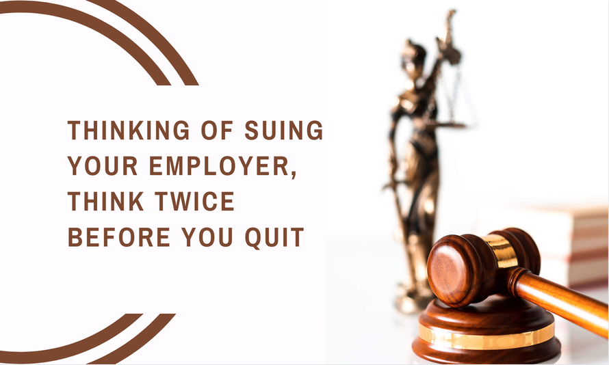 suing your employer in california