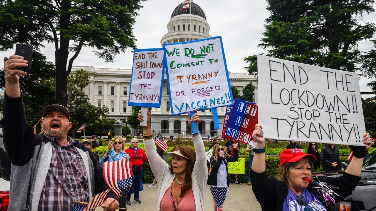 Givens v. Newsom Protest