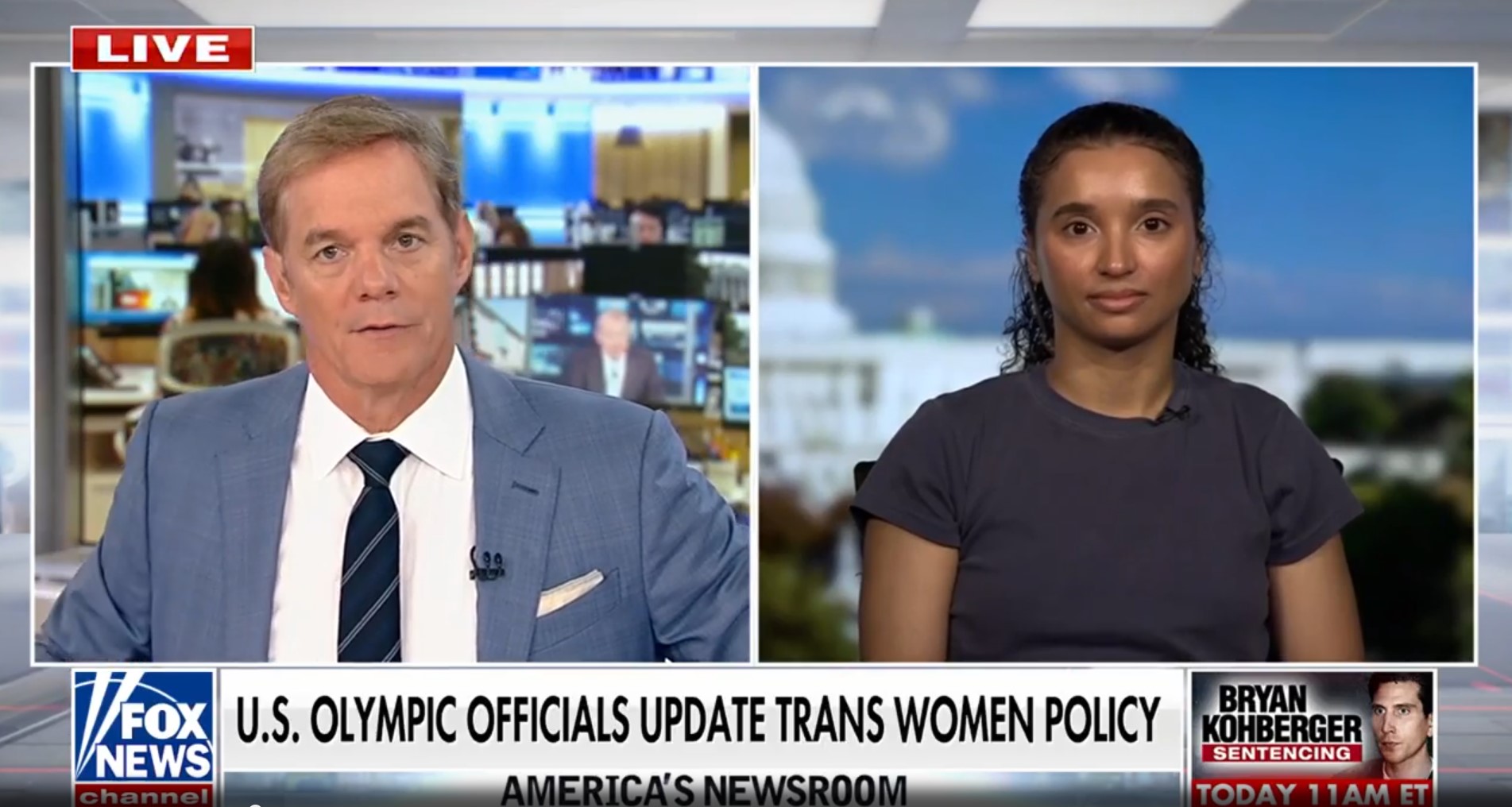 US Olympian opens up on leading lawsuit against governing body over trans athletes in women's competition